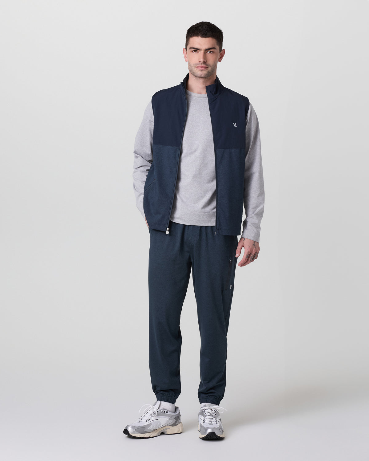 Vuori Sunday Performance Sweatpant Classic 28" Ink Heather