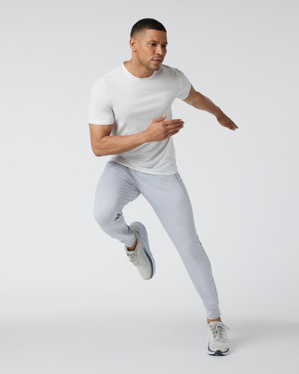 Vuori Ponto Performance Jogger Platinum Heather