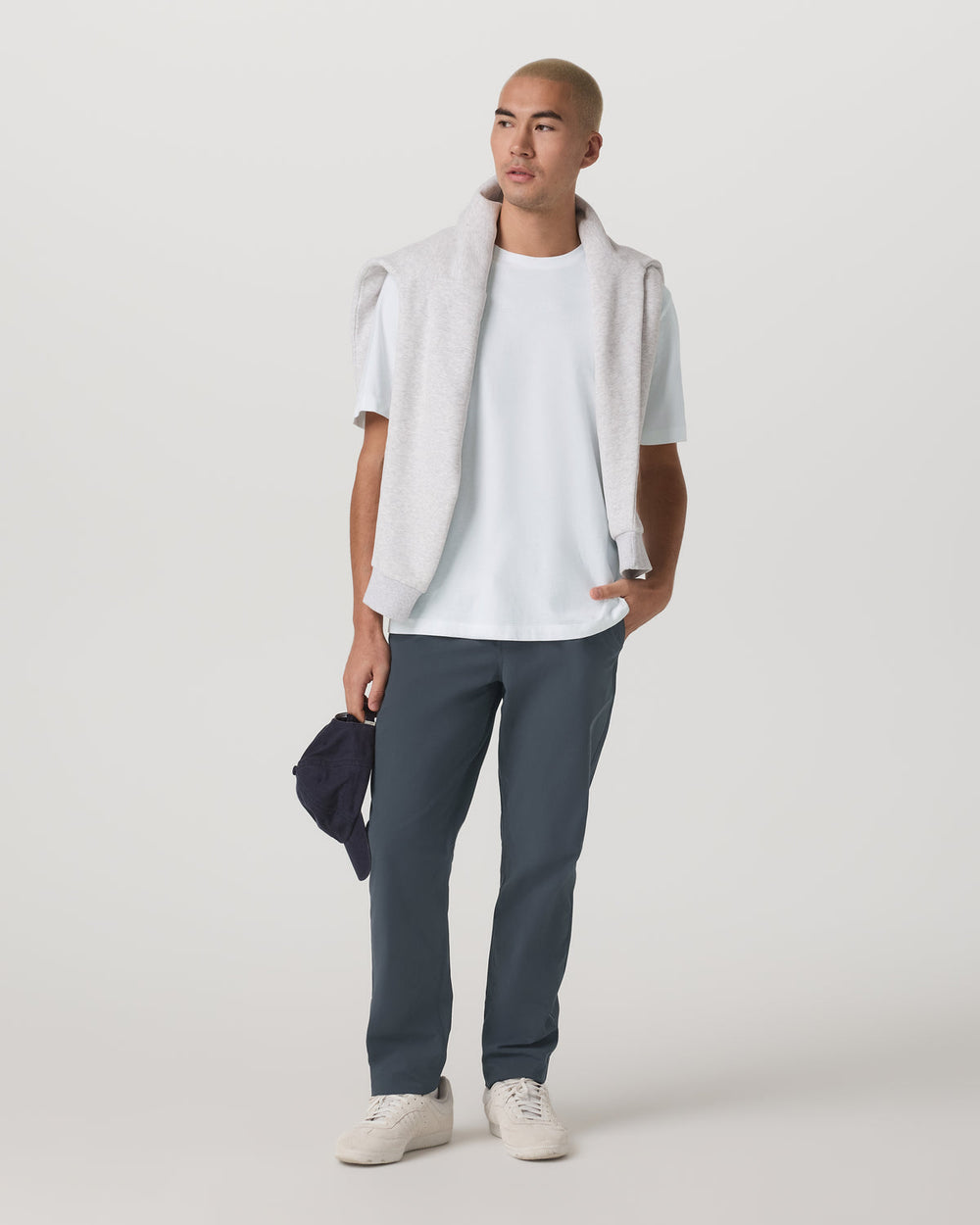 Vuori Meta Elastic Waist Pant Classic Fit Men's Charcoal Pants