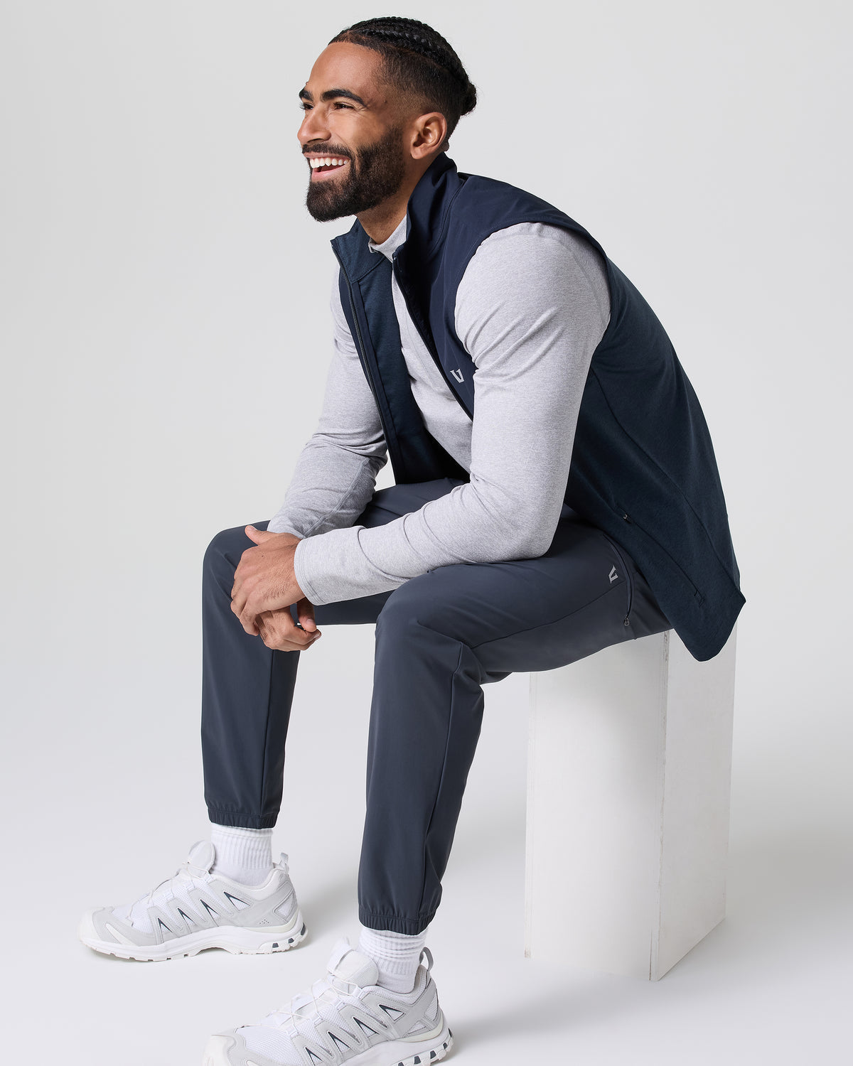 Vuori Fleet Sport Jogger Men's Navy Lightweight Joggers