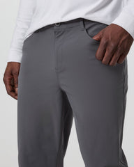 Vuori Meta Pant Classic Fit 34" Men's Charcoal 5-Pocket Pants