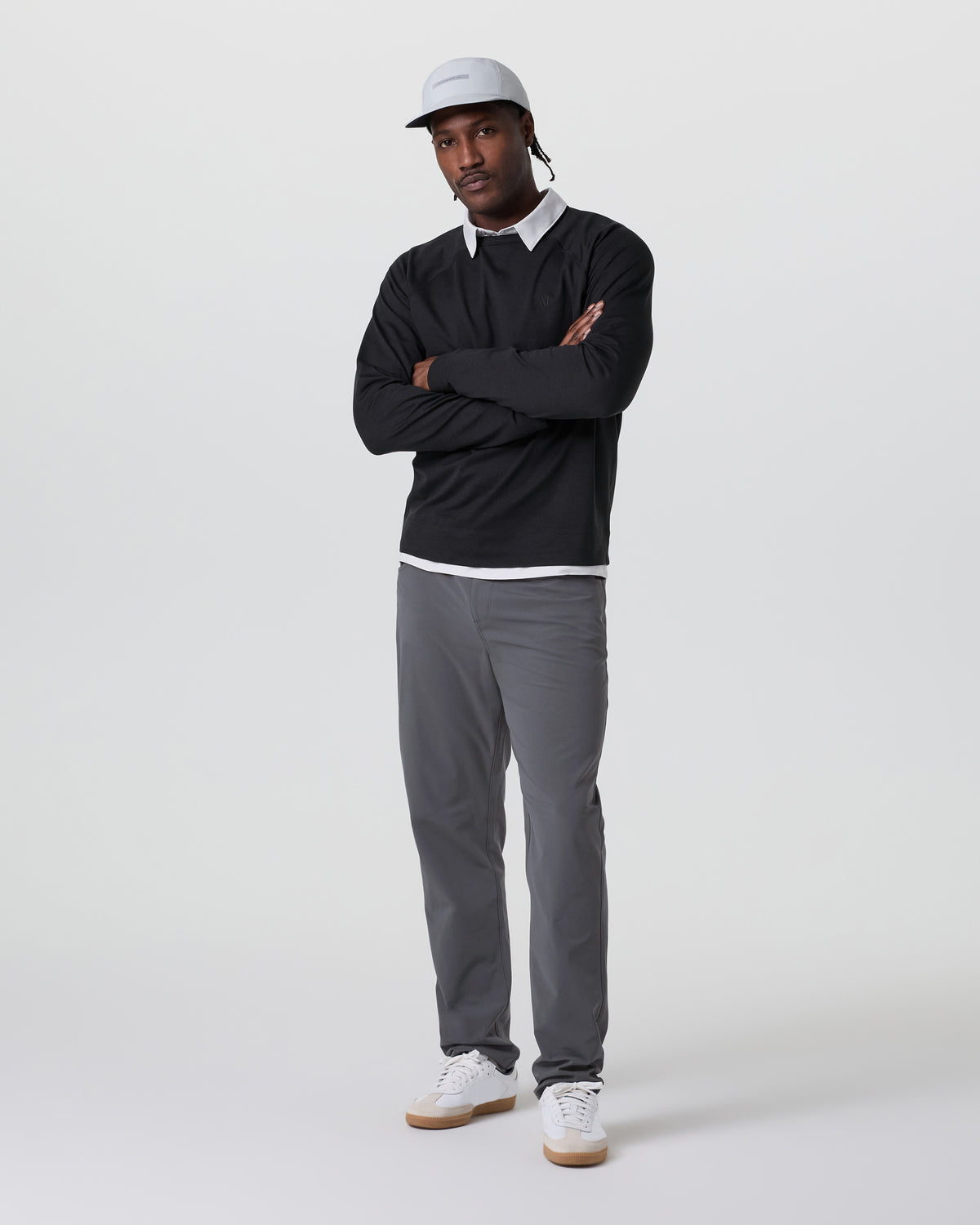 Vuori Meta Pant Classic Fit 34" Men's Charcoal 5-Pocket Pants