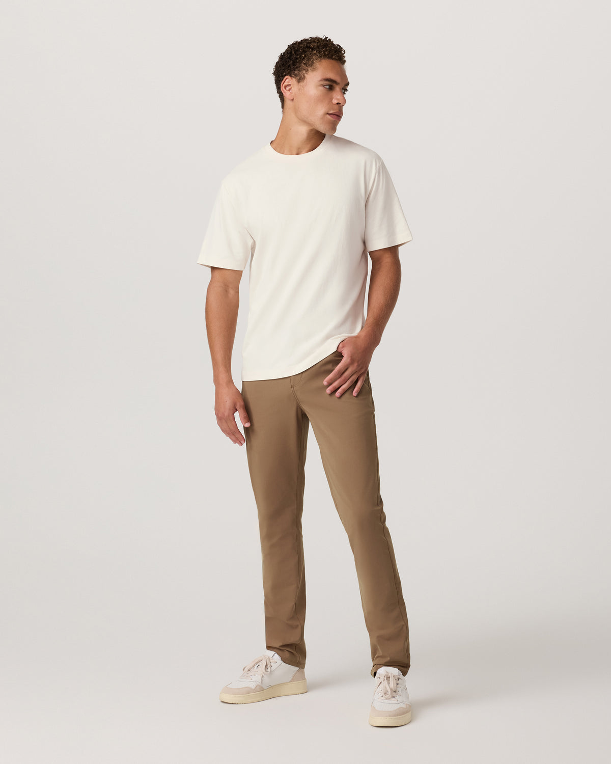 Vuori Meta Pant Athletic Slim Fit 30" Men's Pecan 5-Pocket Pant