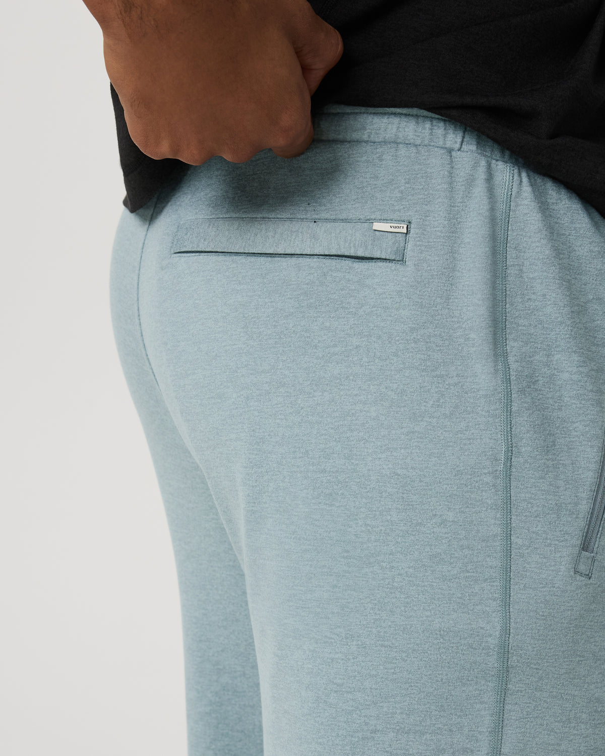 Vuori Men's Ponto Performance Jogger 28" Misty Blue Heather