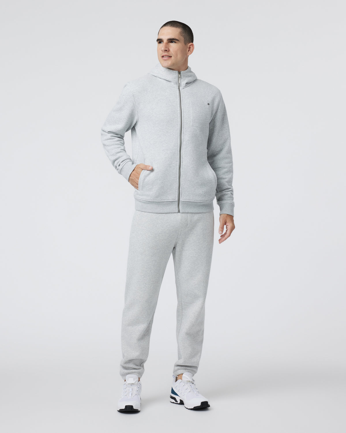 Vuori Seaside Sweatpant Light Heather Grey Sweatpants