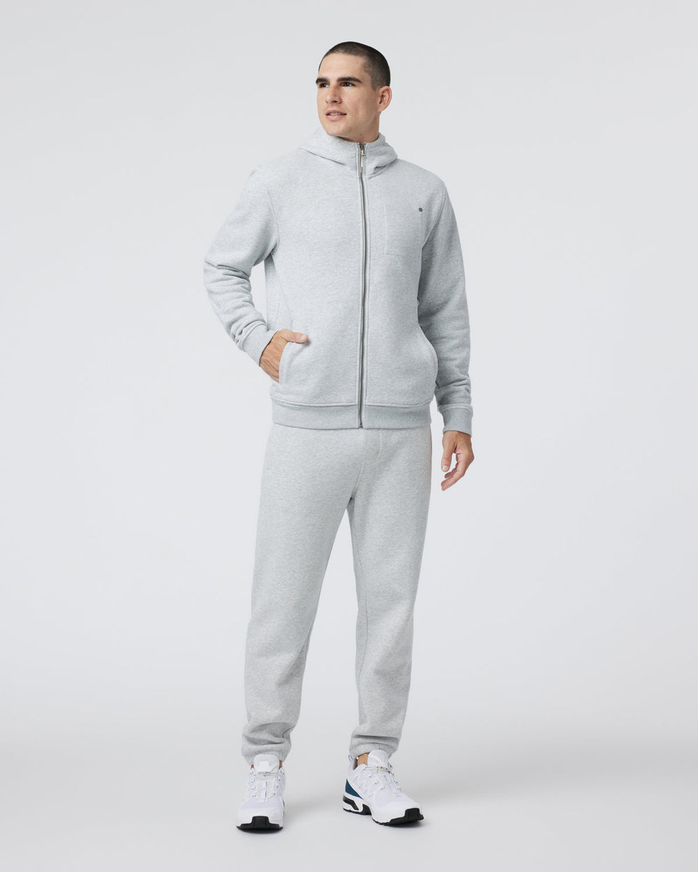 Vuori Seaside Sweatpant Light Heather Grey Sweatpants