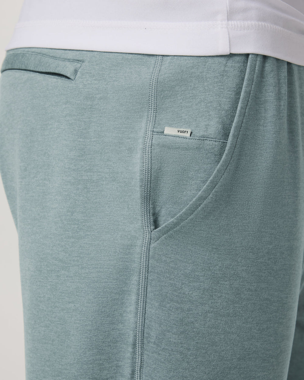 Vuori Ponto Performance Pant 30" Misty Blue Heather Sweatpant