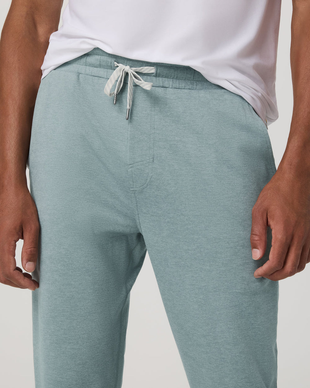 Vuori Ponto Performance Pant 30" Misty Blue Heather Sweatpant