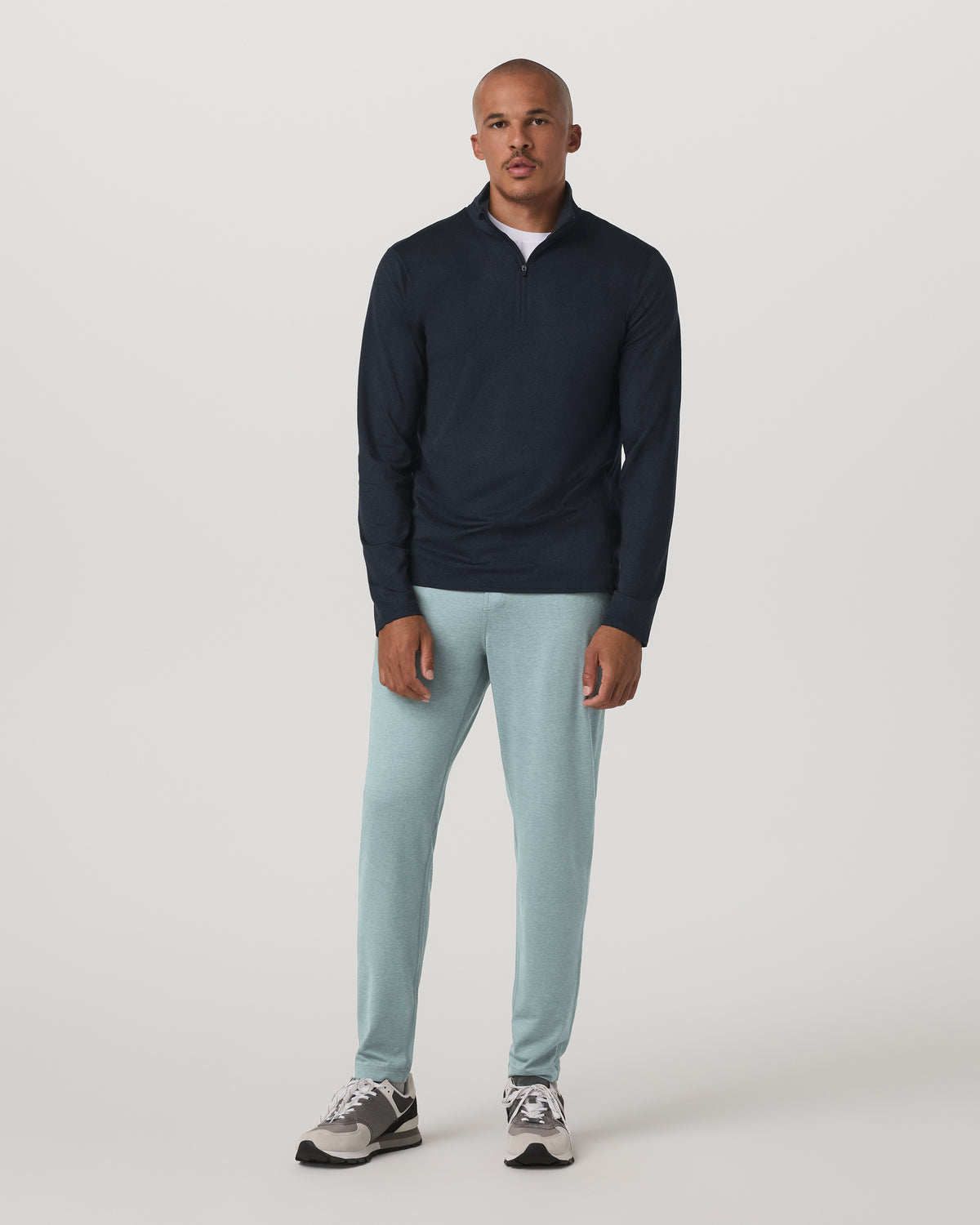 Vuori Ponto Performance Pant 30" Misty Blue Heather Sweatpant