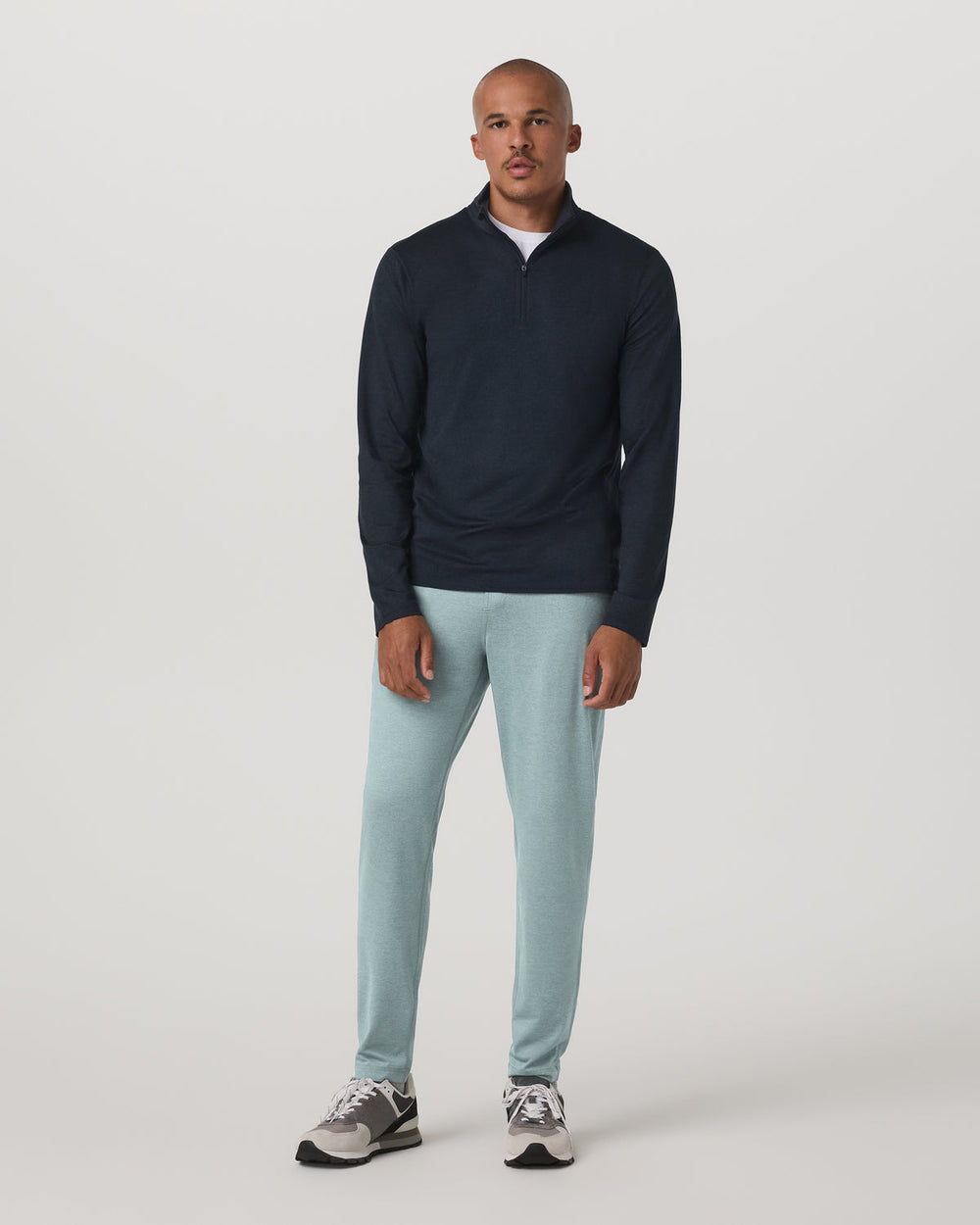 Vuori Ponto Performance Pant 30" Misty Blue Heather Sweatpant