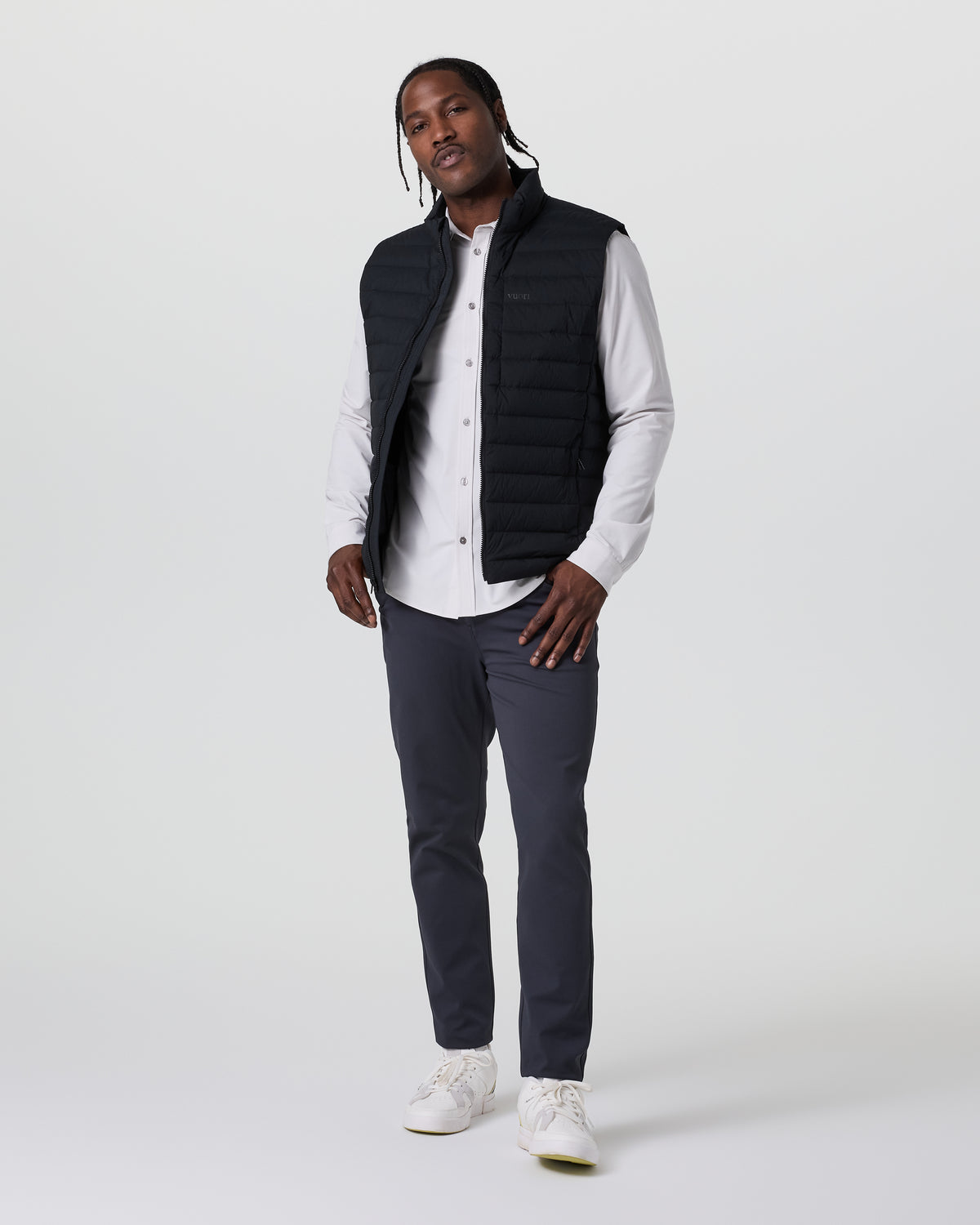 Vuori MetaTwill Pant Athletic Slim 32" Navy