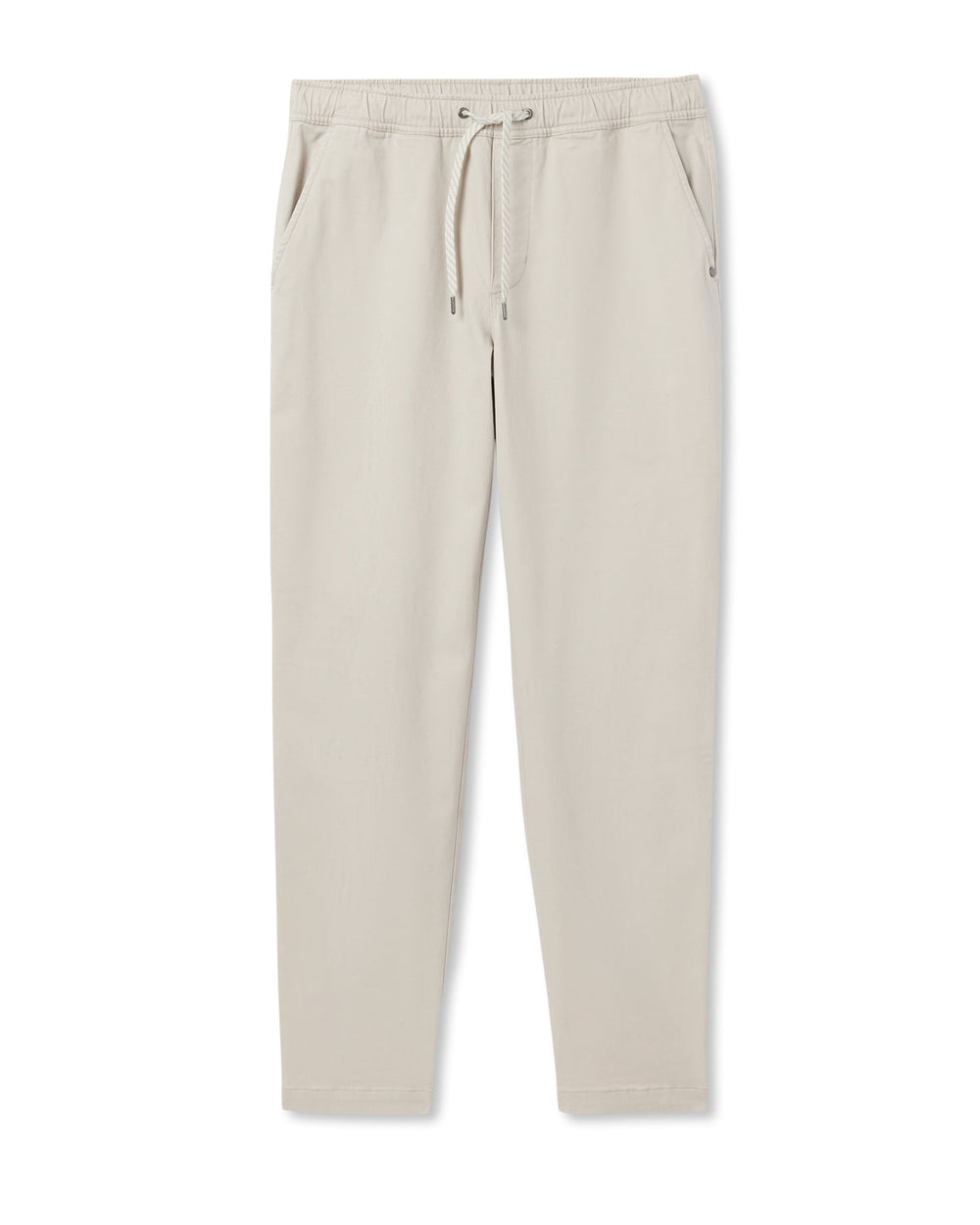 Vuori Fletcher Elastic Waist Pant Athletic Slim Fit 30" Oatmeal