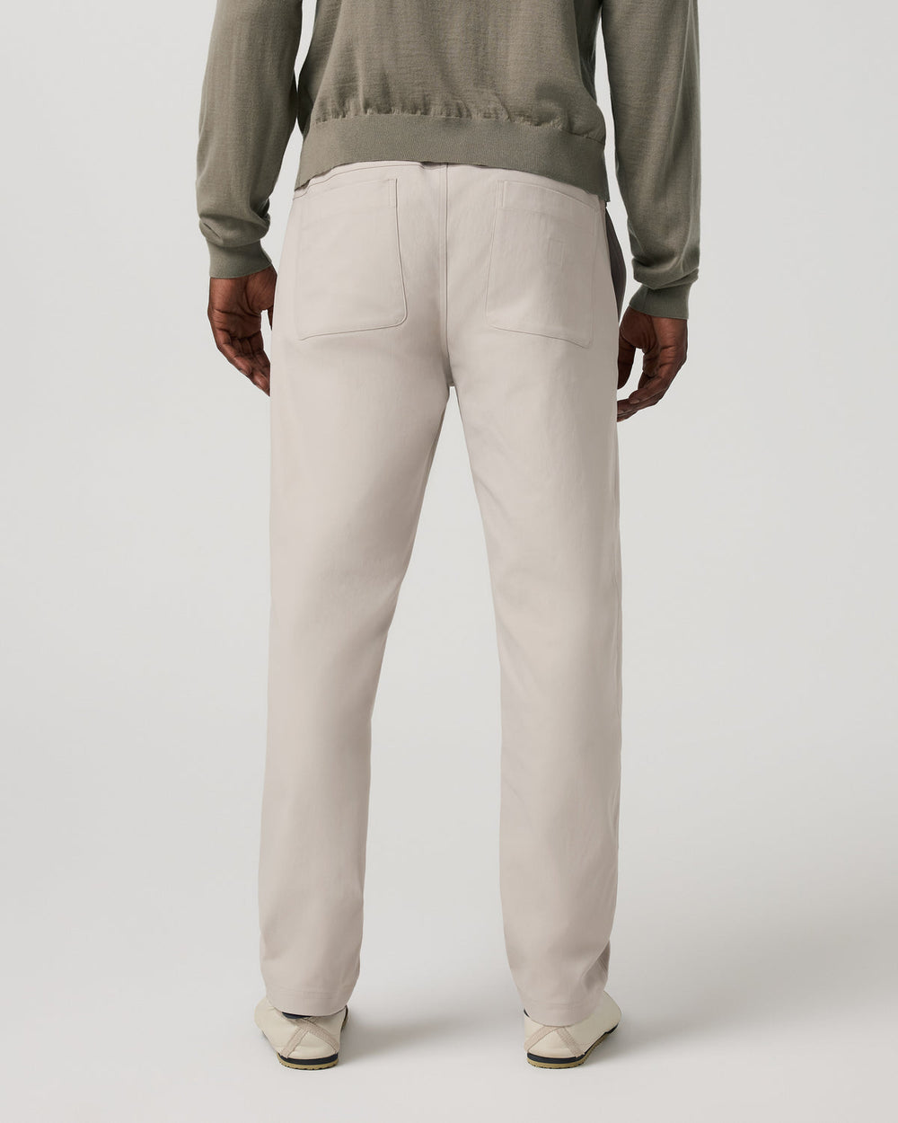 Vuori Men's Cascade Elastic Waist Trouser Classic Fit 30" Pewter