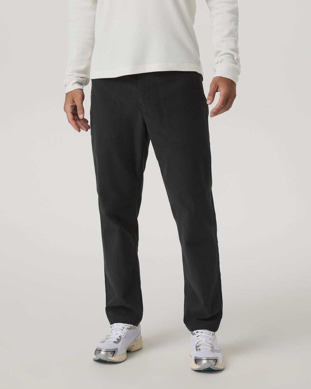Vuori Ridge Pant Classic Fit Washed Black Casual Utility Pants