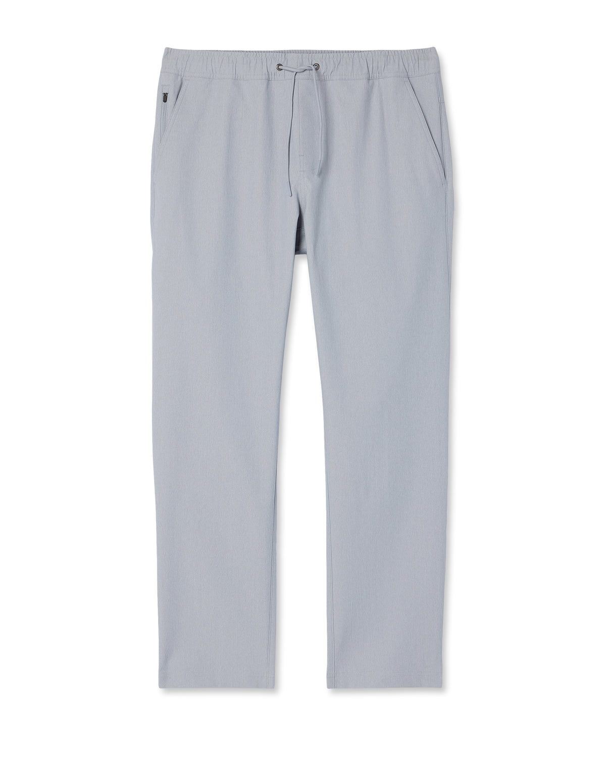 Vuori Cascade Elastic Waist Trouser Classic Fit 30" Heather Grey