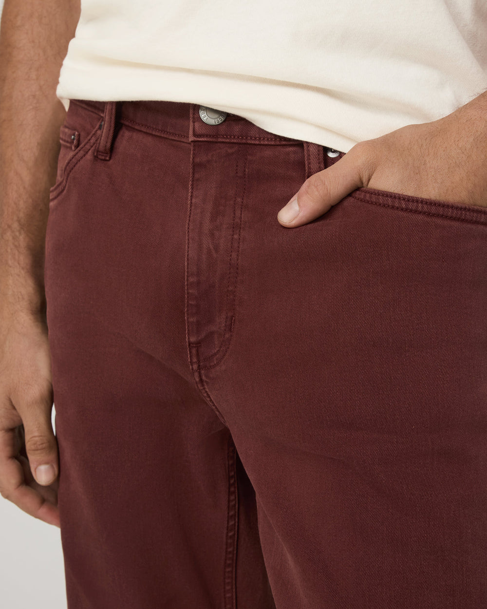Vuori Benton Stretch Twill Pant Classic Fit 30" Burnt Sienna
