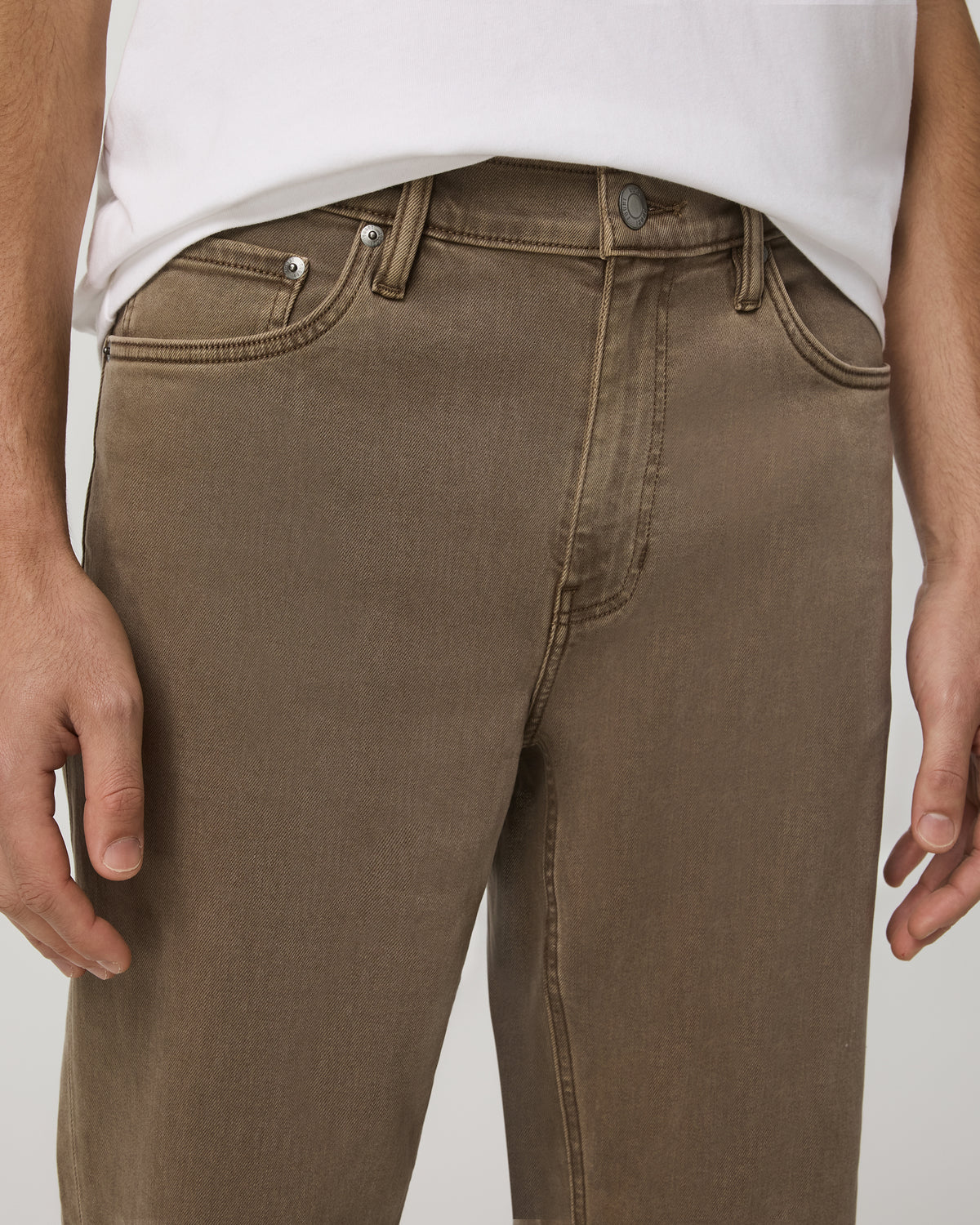 Vuori Men's Benton Stretch Twill Pant Classic Fit 30" Peppercorn