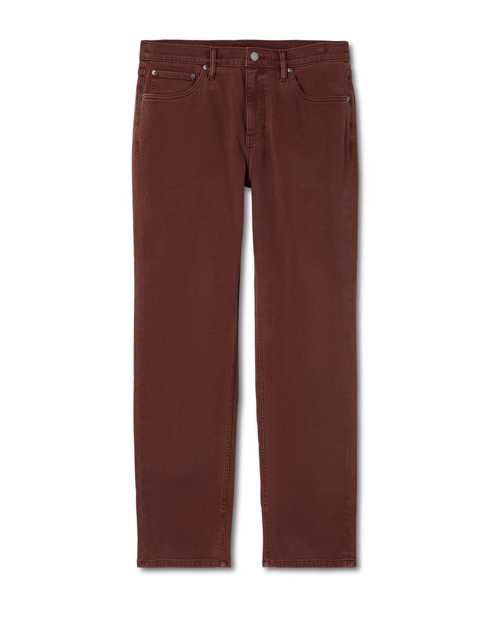Vuori Benton Stretch Twill Pant Classic Fit 32" Burnt Sienna