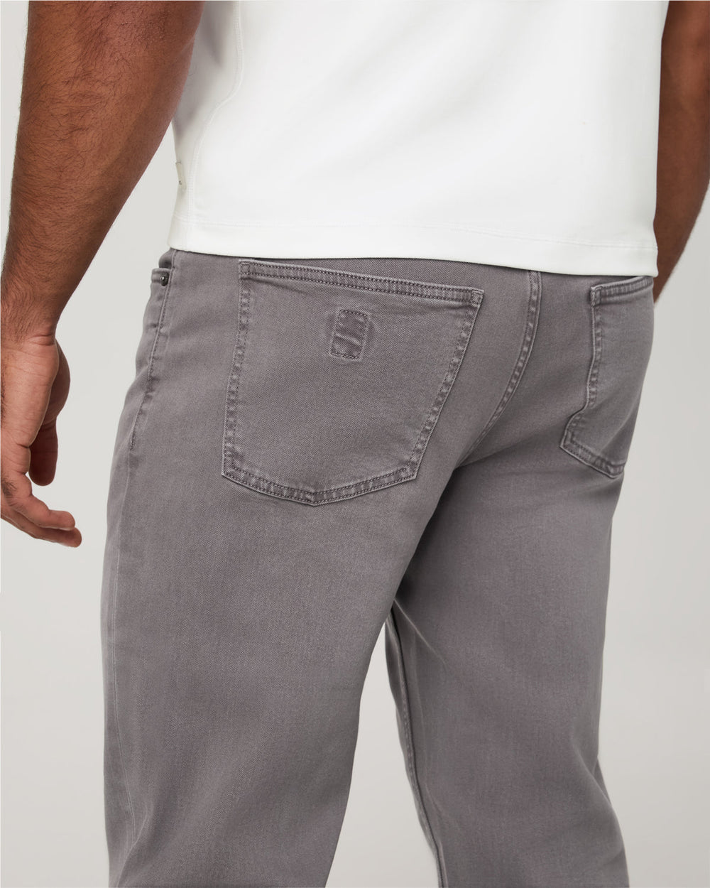 Vuori Benton Stretch Twill Pant Athletic Slim Fit 32" Cavern Grey