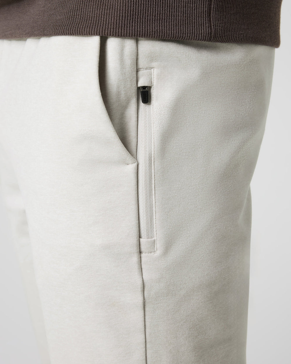 Vuori Coronado Pant Men's Salt Heather Zip Up Hoodie
