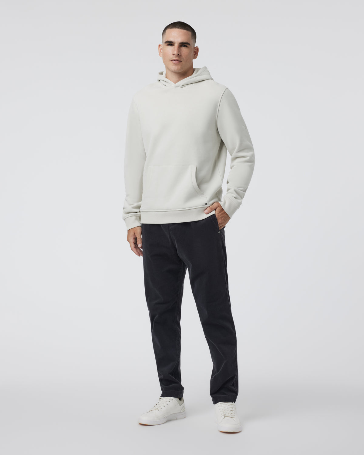Vuori Optimist Pant Men's Charcoal Grey Corduroy Pants