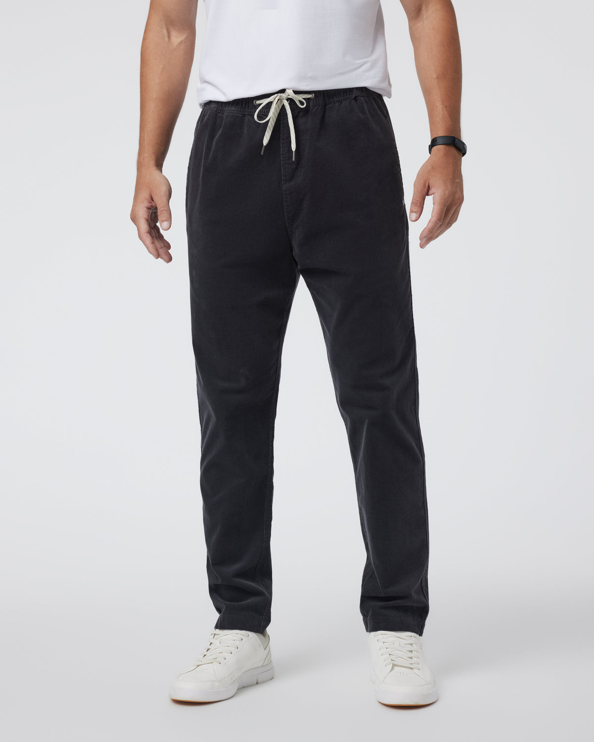 Vuori Optimist Pant Men's Charcoal Grey Corduroy Pants
