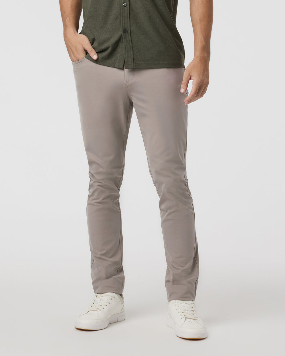 Vuori Meta Pant Athletic Slim 30" Mocha 5-Pocket Pants