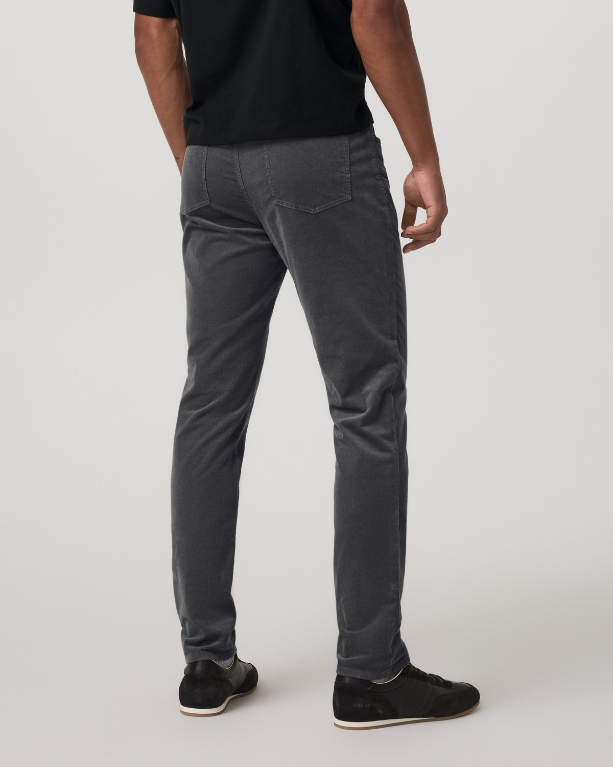 Vuori Optimist 5 Pocket Cord Pant Athletic Slim Fit Charcoal