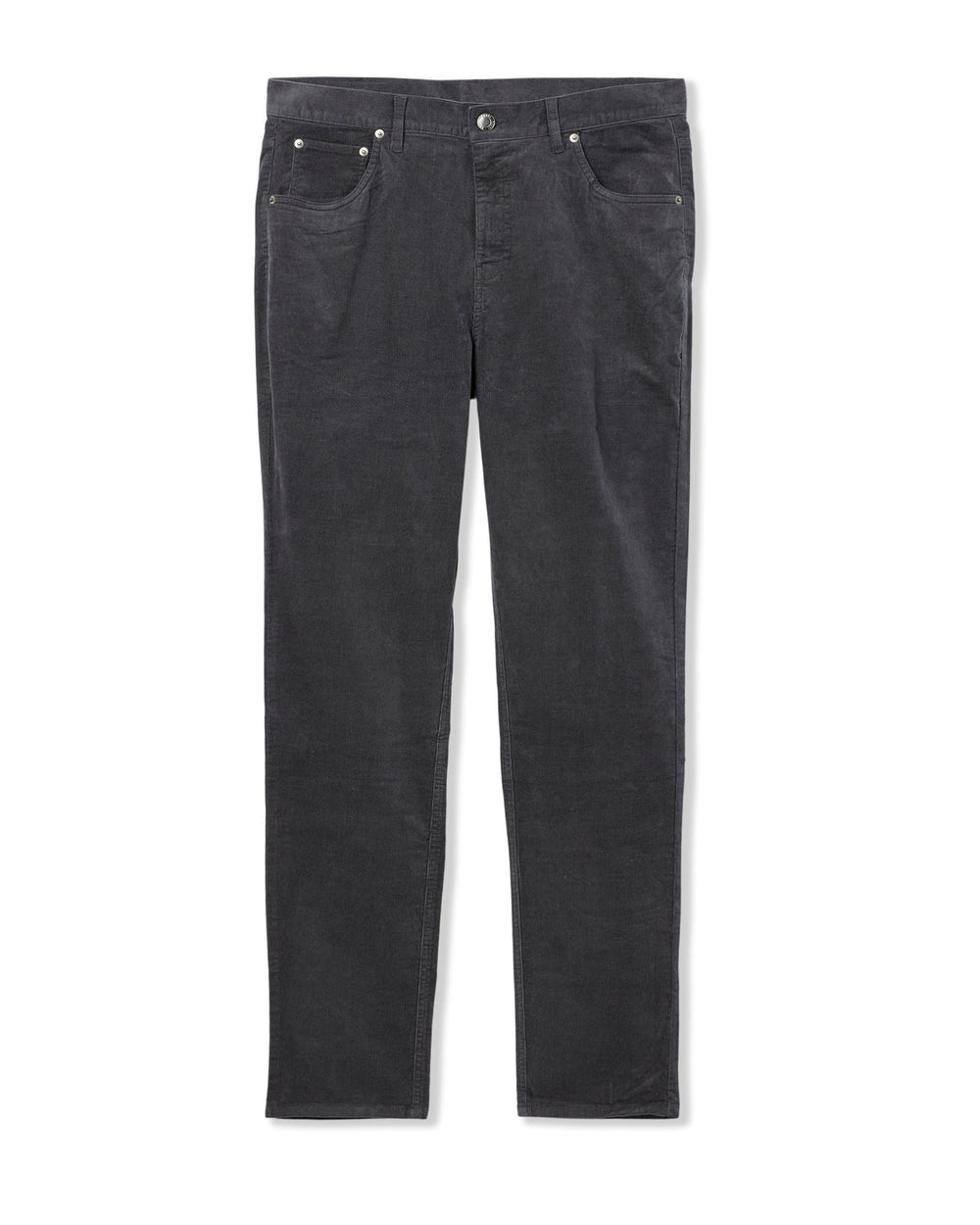 Vuori Optimist 5 Pocket Cord Pant Athletic Slim Fit Charcoal