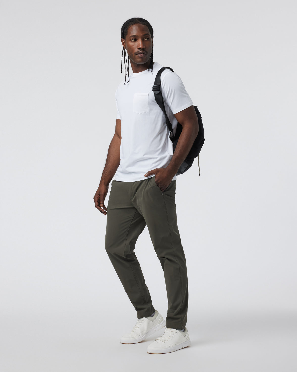 Vuori Meta Elastic Waist Pant Dark Oregano