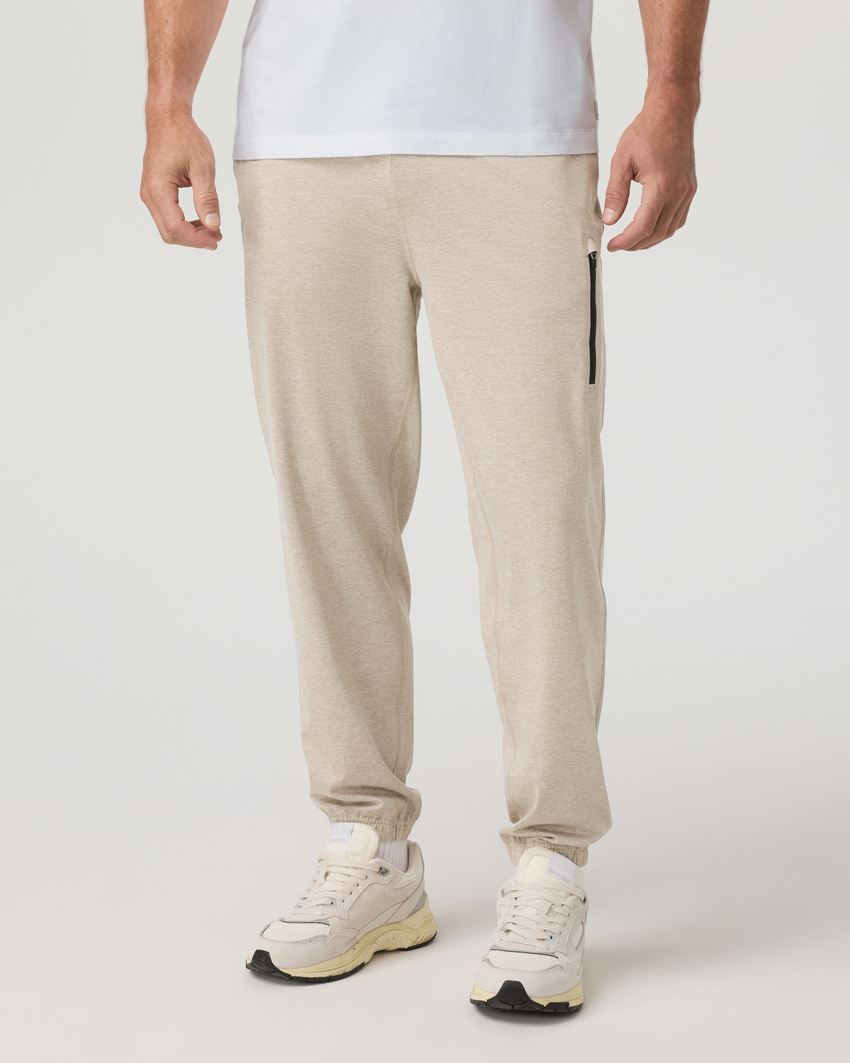 Vuori Men's Sunday Performance Sweatpant 28" Toast Heather