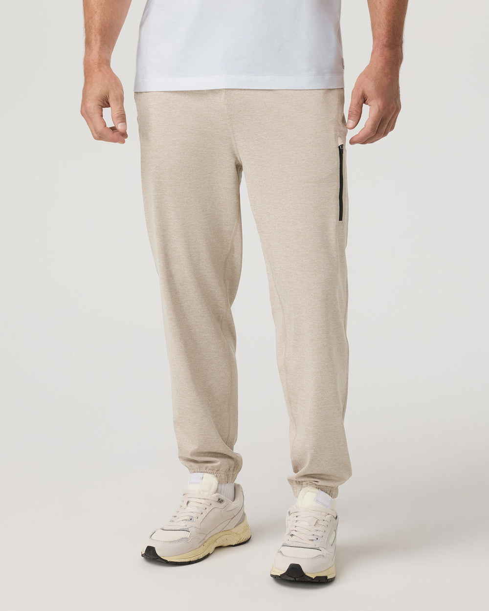 Vuori Men's Sunday Performance Sweatpant 28" Toast Heather
