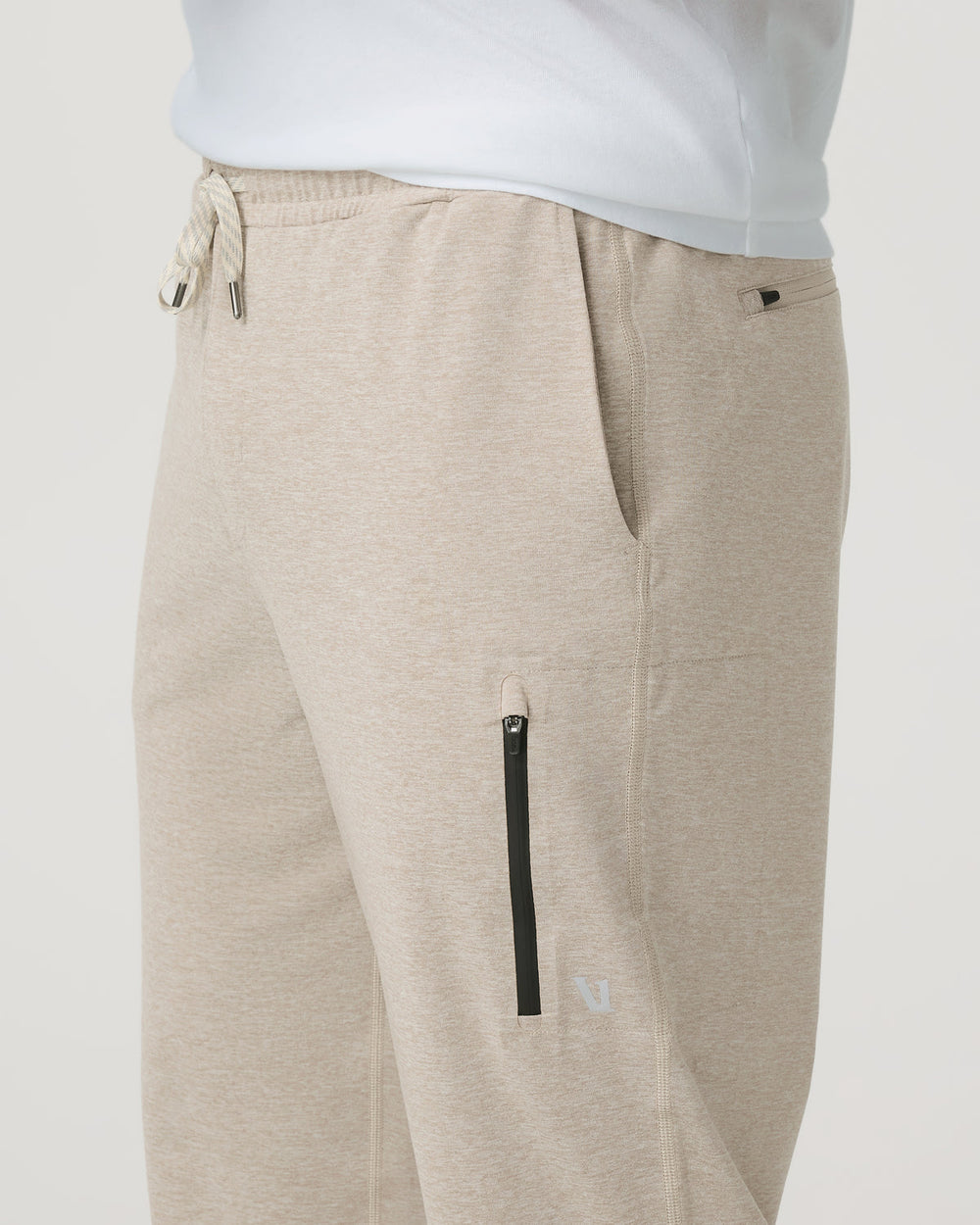 Vuori Men's Sunday Performance Sweatpant 28" Toast Heather