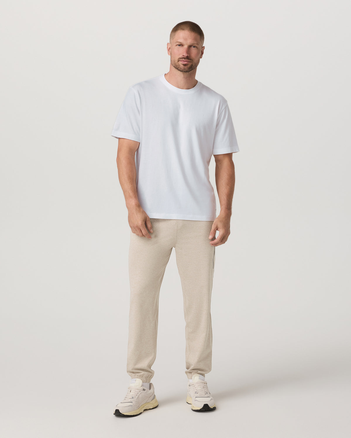 Vuori Men's Sunday Performance Sweatpant 28" Toast Heather