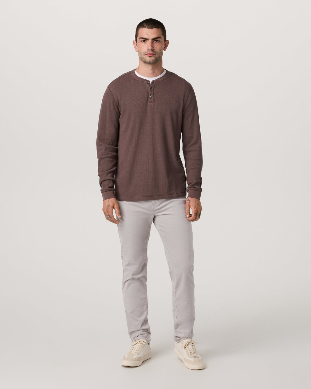 Vuori Optimist 5 Pocket Cord Pant Athletic Slim Fit Amethyst Grey