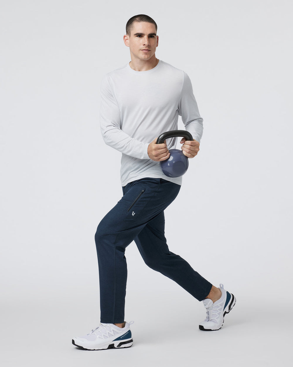 Vuori Sunday Performance Track Pant 2.0 Ink Heather