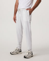 Vuori Sunday Mixed Media Jogger 28" Men's Frost Grey Joggers