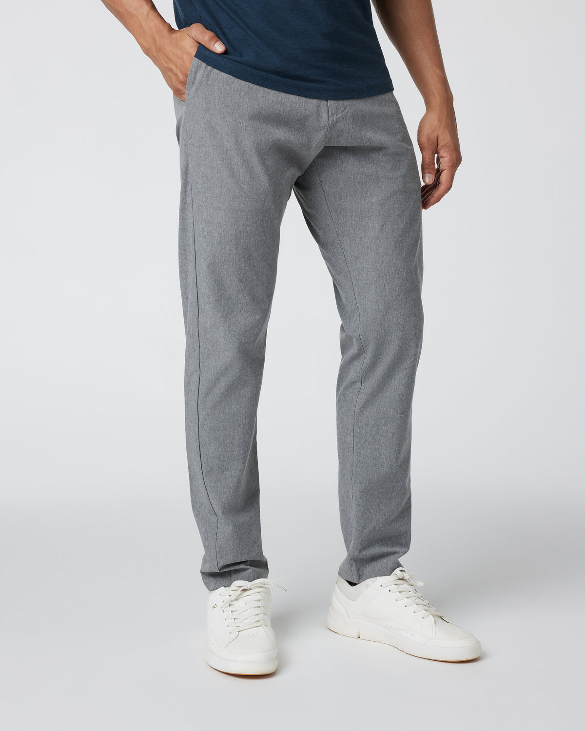Vuori Aim Pant Concrete Grey Tailored Pants