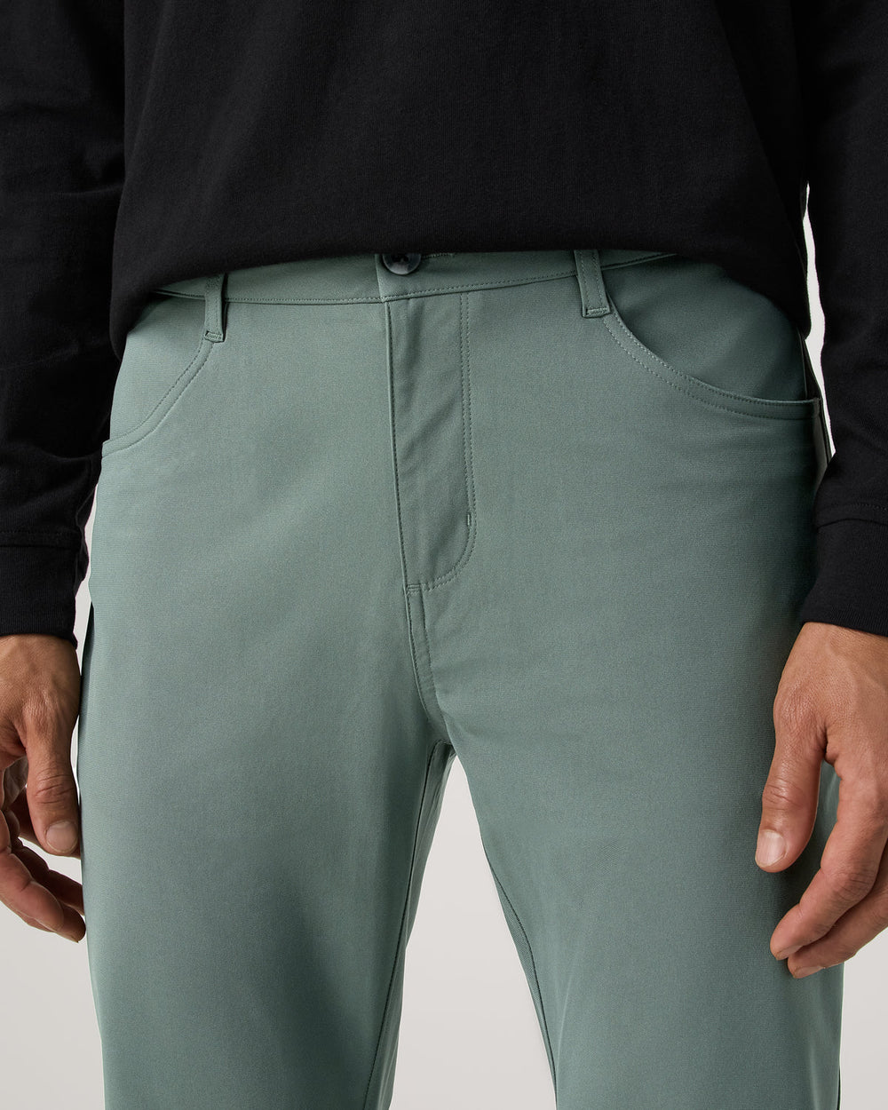 Vuori Meta Pant Athletic Slim Fit 32" Men's Marsh 5-Pocket Pant