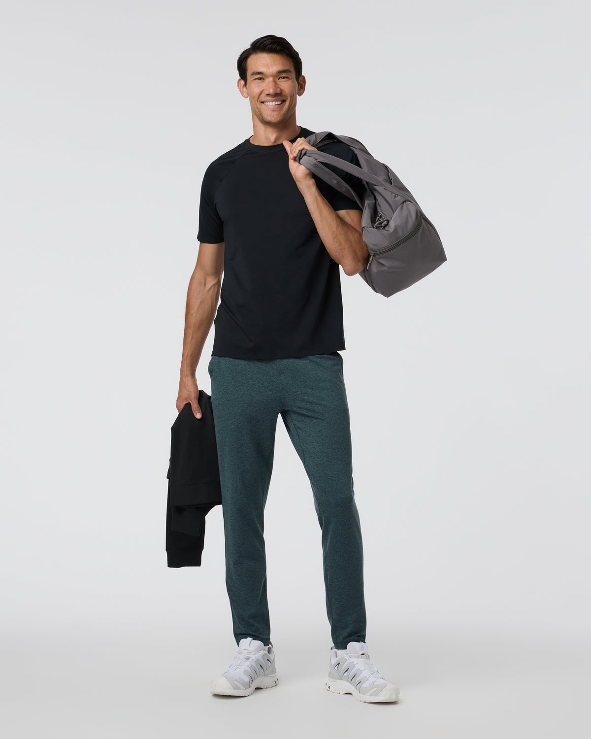 Vuori Ponto Performance Pant Deep Sea Heather