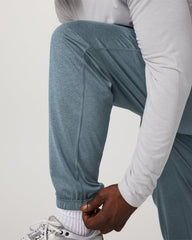 Vuori Sunday Performance Sweatpant 28" Men's Smoke Blue Pant