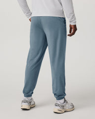 Vuori Sunday Performance Sweatpant 28" Men's Smoke Blue Pant