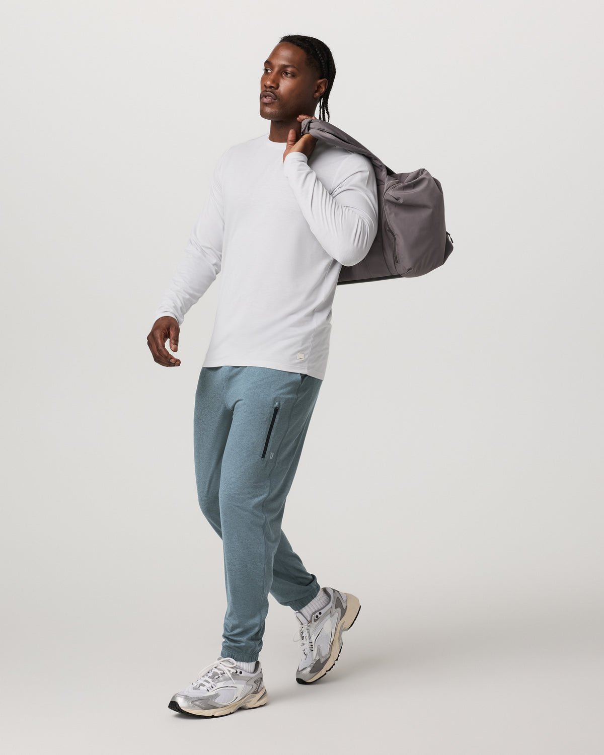 Vuori Sunday Performance Sweatpant 28" Men's Smoke Blue Pant