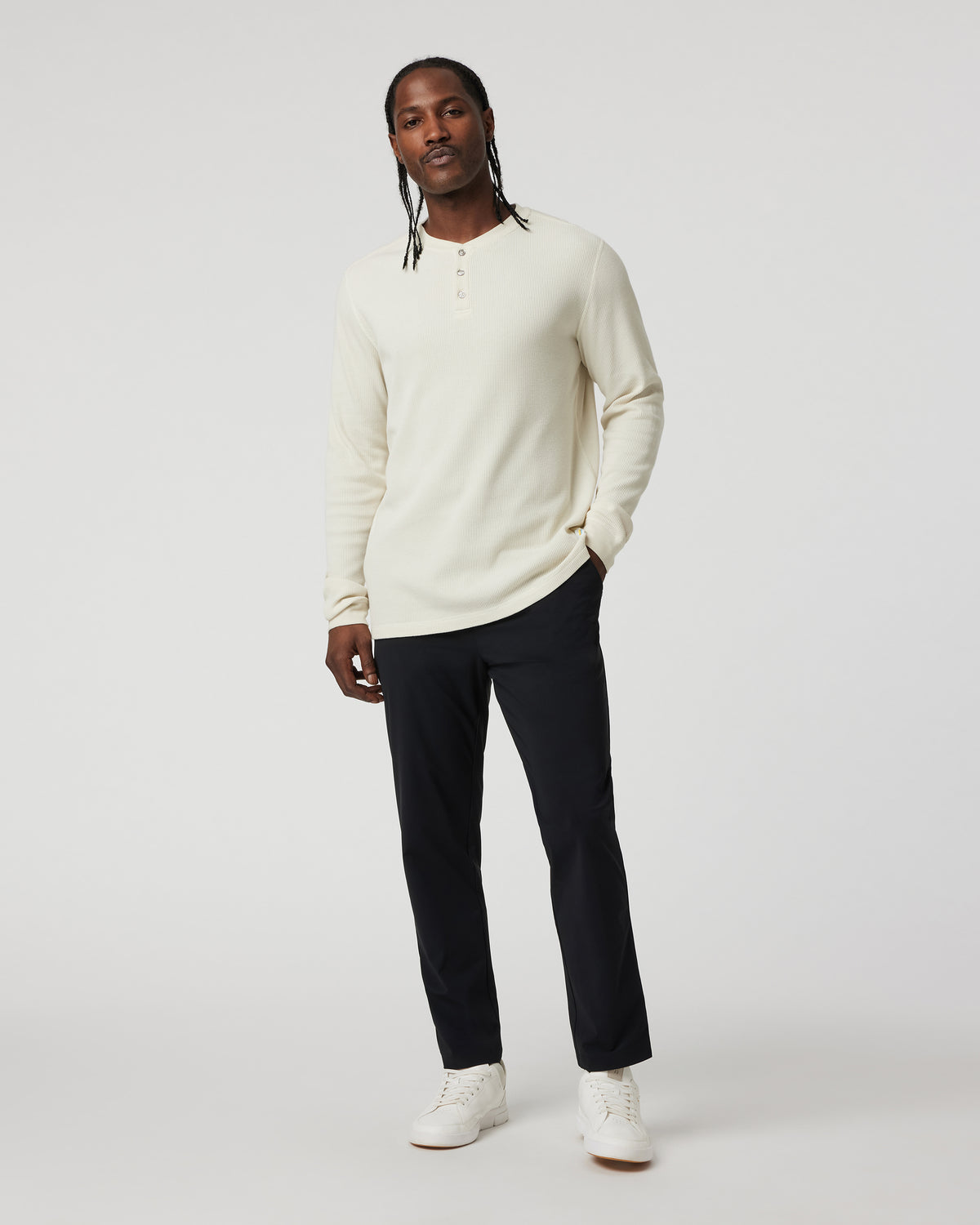 Vuori Fleet Chino Pant Athletic Slim 30" Black