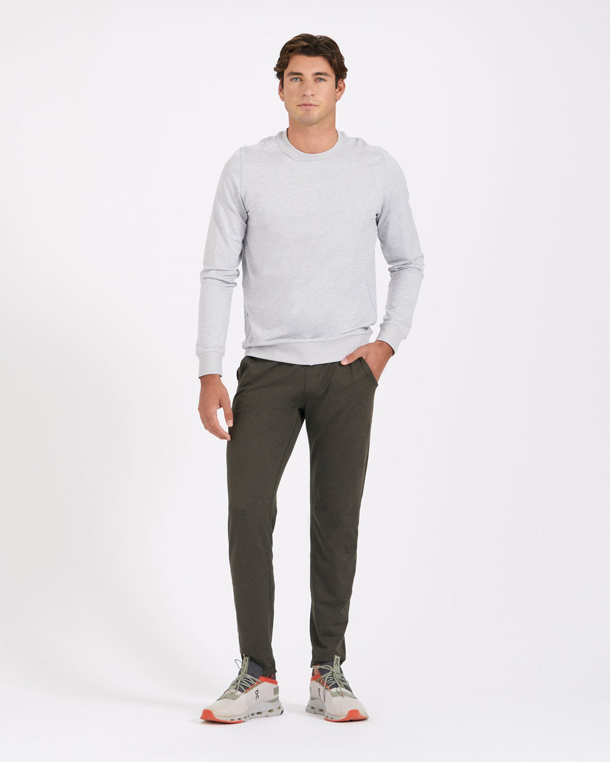 Vuori Ponto Performance Pant 30" Oregano Heather