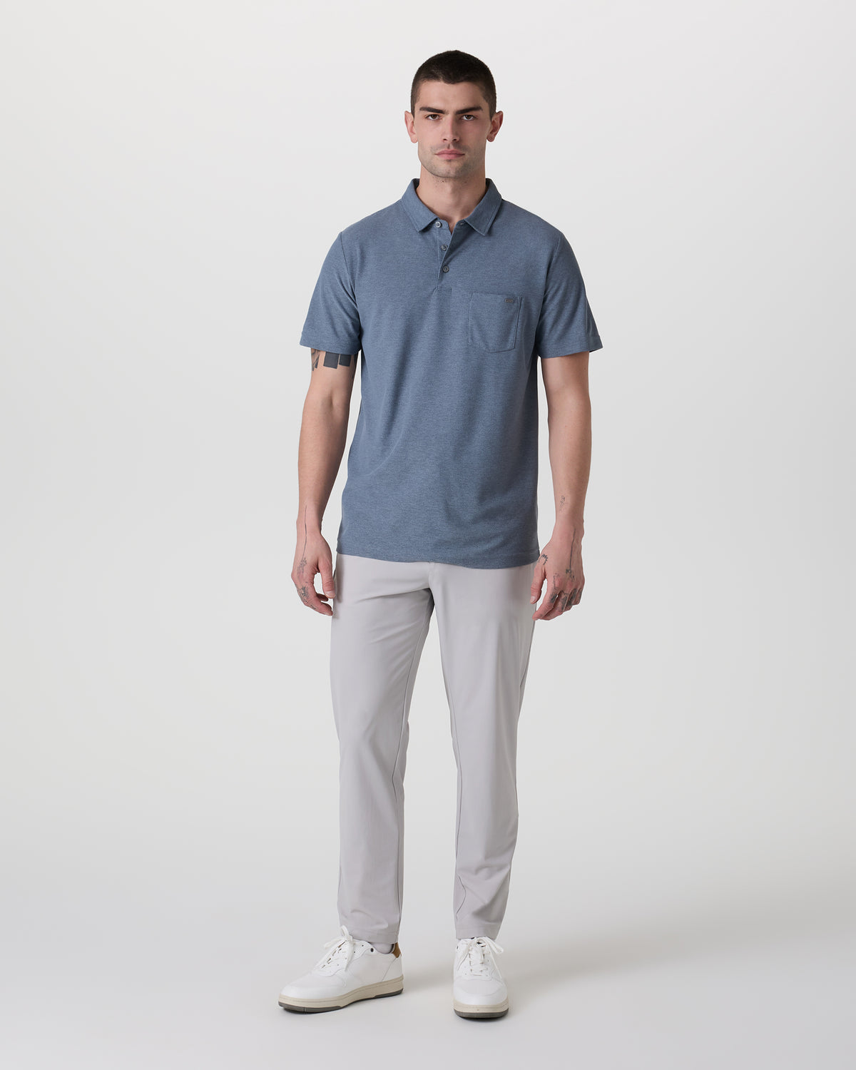 Vuori Fleet Chino Pant Athletic Slim 30" Fog