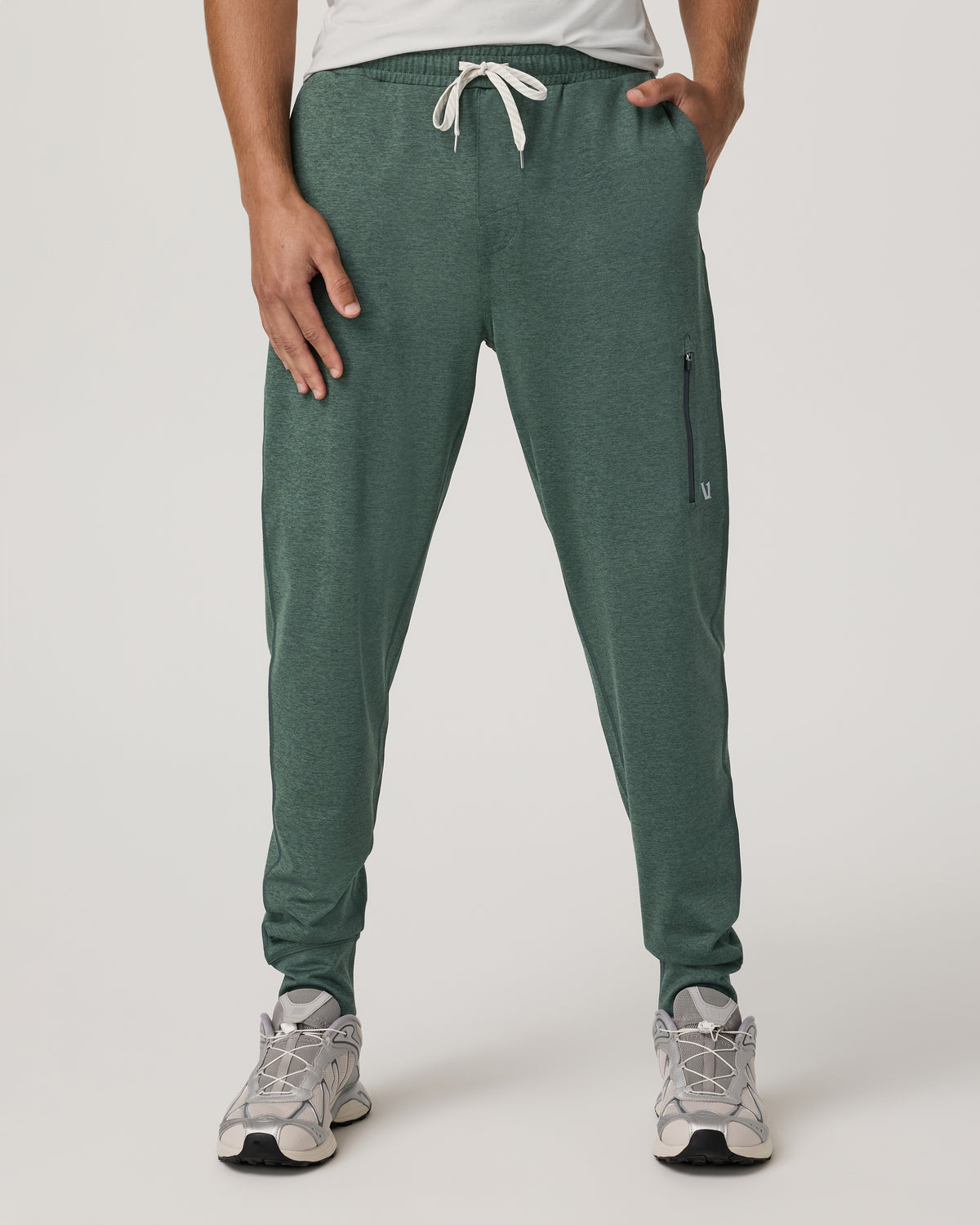 Vuori Men's Sunday Performance Jogger 30" Agate Green Heather