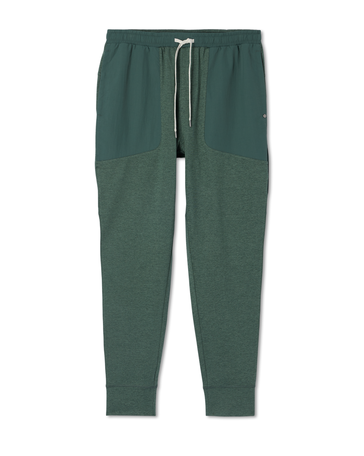 Vuori Men's Sunday Mixed Media Jogger 28" Agate Green Heather