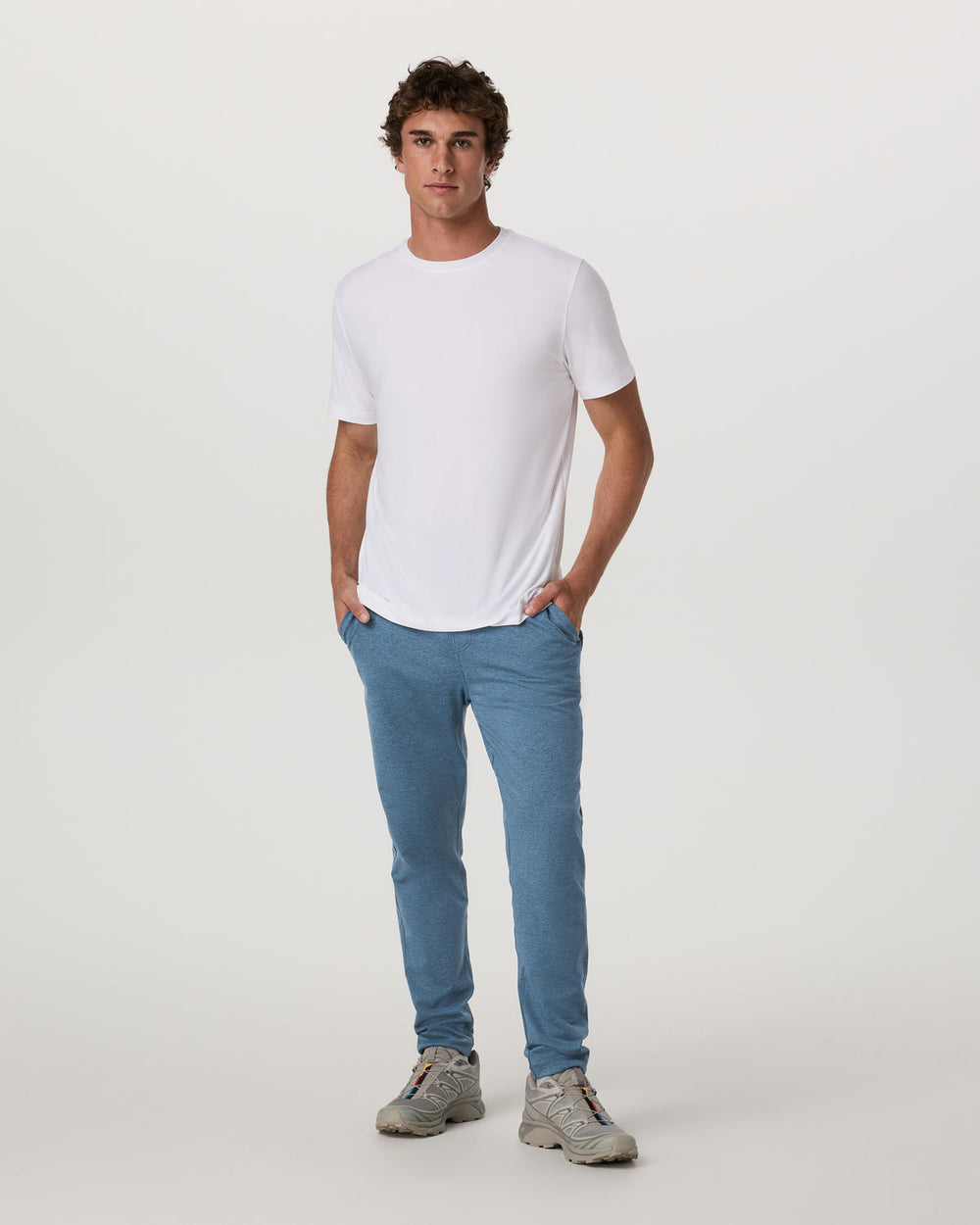 Vuori Coronado Pant 30" Men's Pool Blue Heather Pants