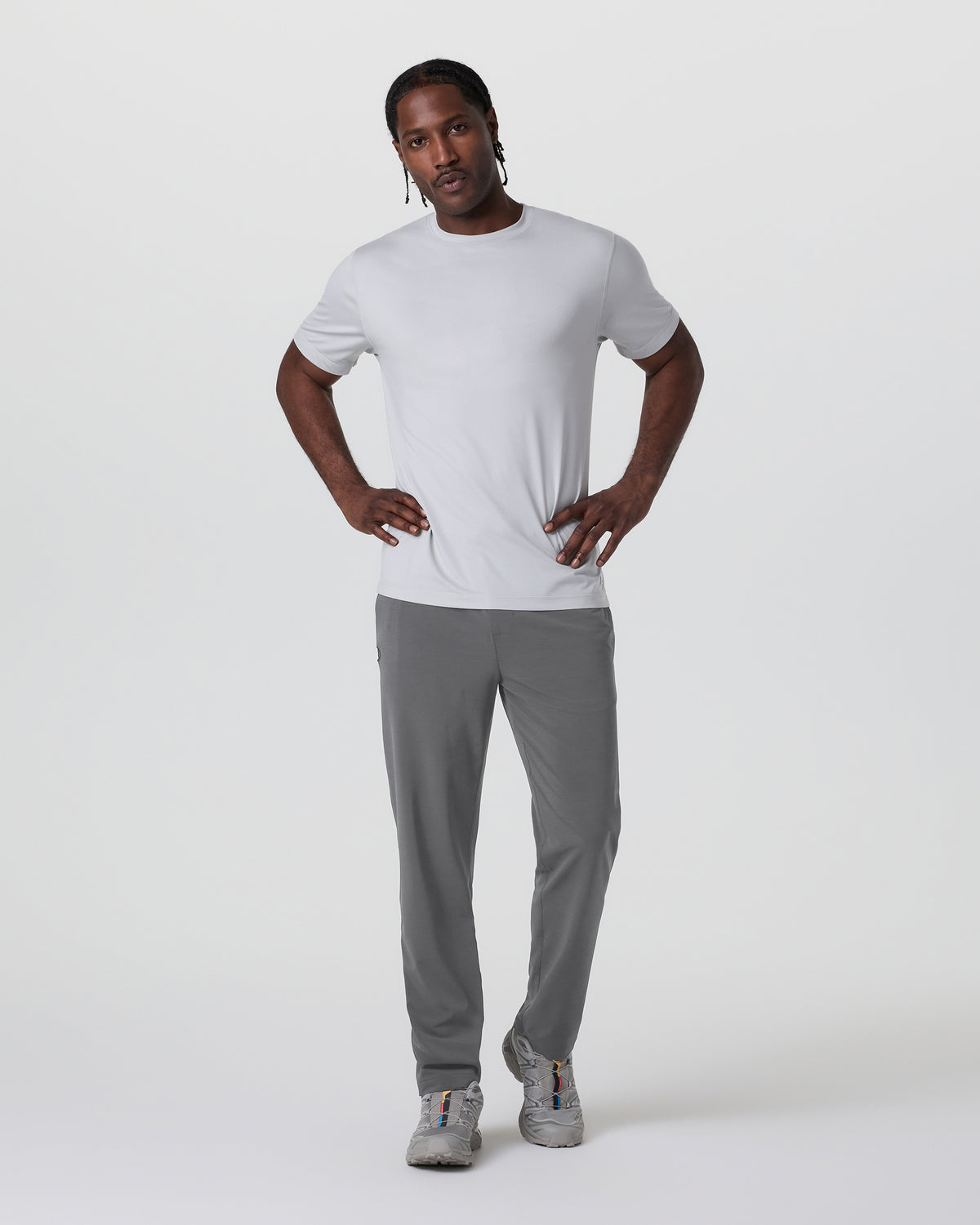 Vuori Elevate Kore Pant Lined Men's Zinc Athletic Pants